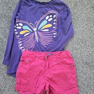 The Children's Place Bright Pink Kids Shorts